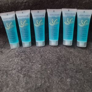 BERGMAN KELLY TRAVEL SIZE LOT OF 6 SHAMPOO/CONDITIONER